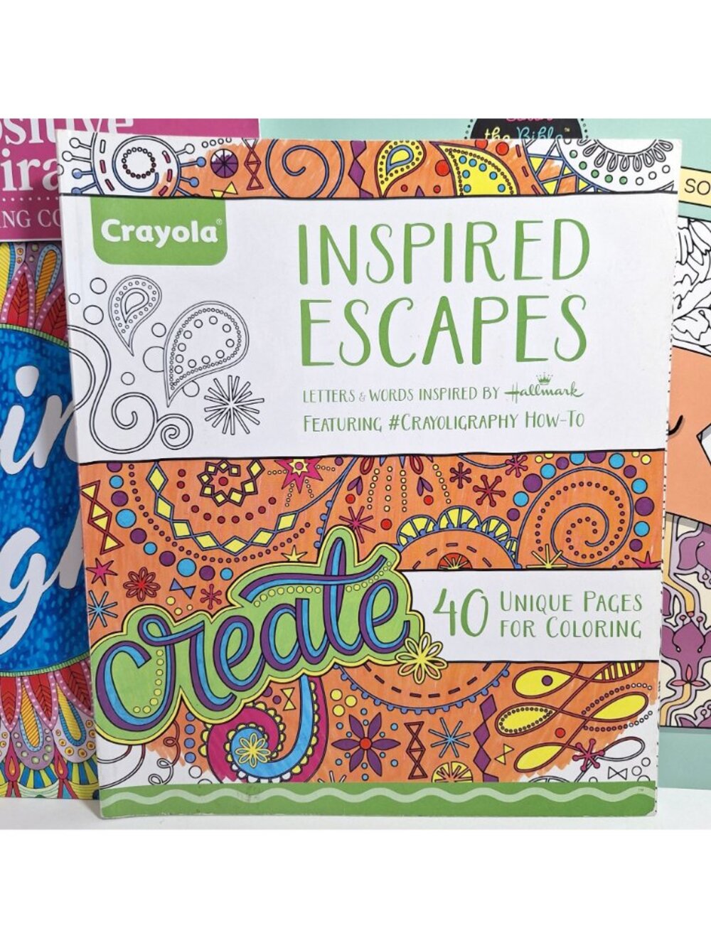 Adult Coloring Book Lot Faith Color The Psalms Shine Bright Inspired Escapes - Picture 5 of 11
